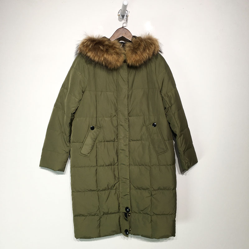 潮系列 Z01-A01543 时尚羽绒服品牌女装折扣靓切