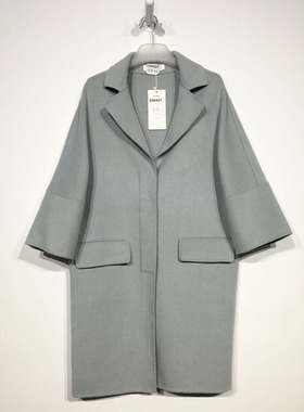 容系列 D99421 时尚双面呢毛呢外套品牌女装折扣