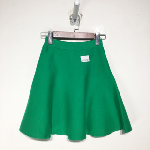 K4866切 G22 品牌折扣 毛呢短裙潮款