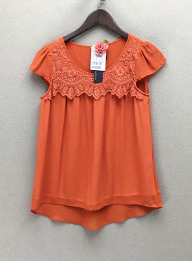 临品牌折扣    短袖上装潮款 HH00666备