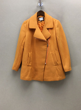 品牌折扣  毛呢大衣潮款 G23-L1059切