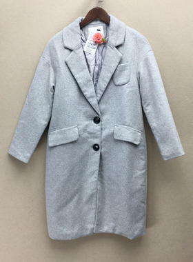 品牌折扣  大衣潮款 G23-L3234加棉切