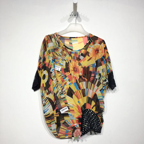 艾O系列 D96338 时尚上装夏季品牌女装折扣 切
