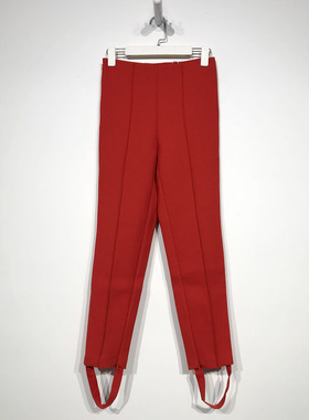 欧系列*专柜撤柜 D81074 时尚长裤品牌女装折扣