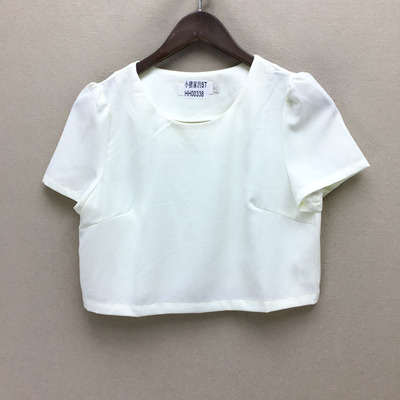散品牌折扣    短袖上装潮款 HH00338备 切启