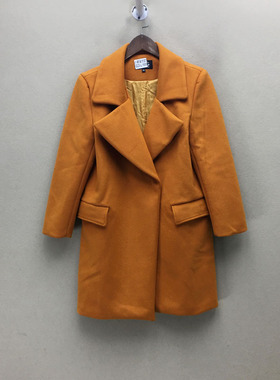 品牌折扣  大衣潮款 G23-L1655加棉 切