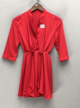 品牌折扣   长袖连衣裙潮款 G23-A0741切