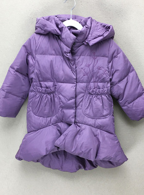 品牌折扣   童装棉服潮款G24-C00617 切