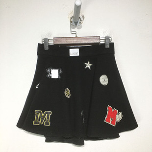 K5567确切 G22 品牌折扣 毛呢短裙潮款