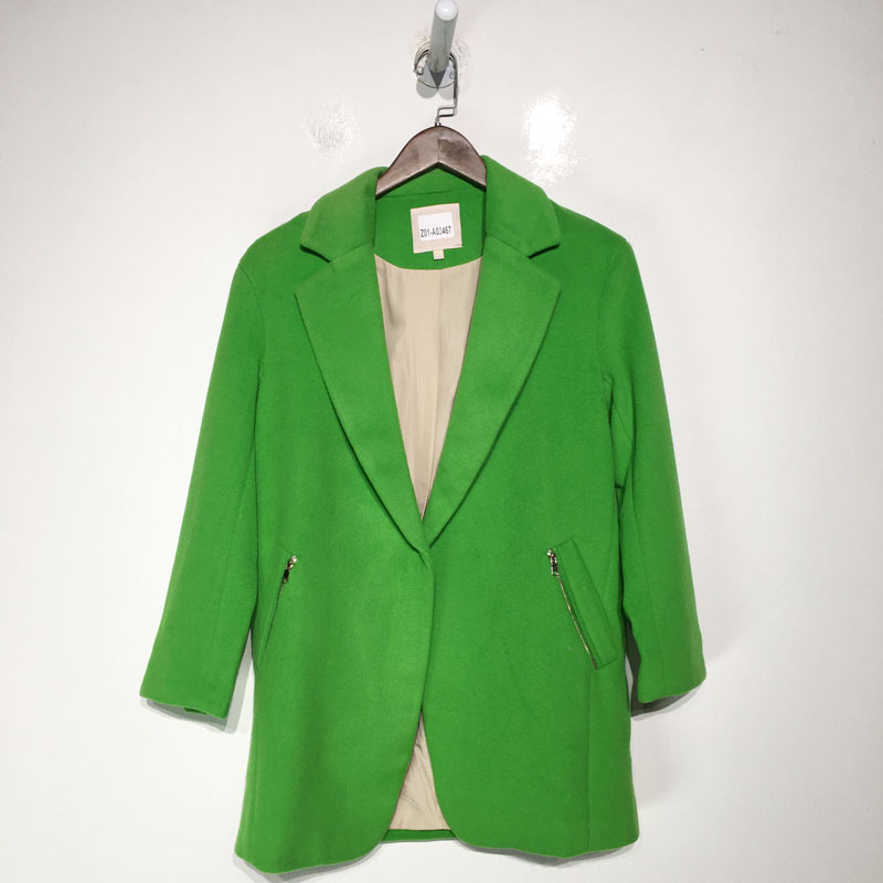 品牌折扣   时尚毛呢外套Z01-A03467