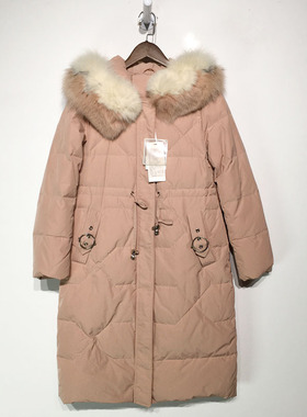 潮系列 Z01-A01588 时尚羽绒服品牌女装折扣靓切