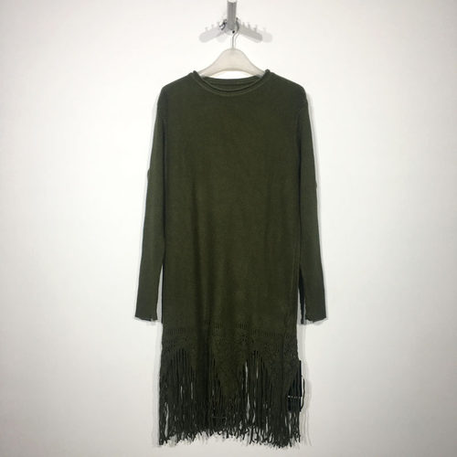 N系列 D81434 时尚针织连衣裙品牌女装折扣备