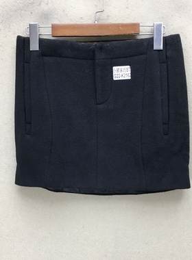 品牌折扣 毛呢短裙潮款 G22-K2162切