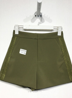 欧系列 D83880 时尚短裤品牌女装折扣