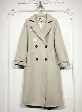 衣PTC系列 D90324 时尚毛呢外套品牌女装折扣