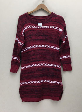 品牌折扣    毛衣连衣裙潮款 G24-A6681