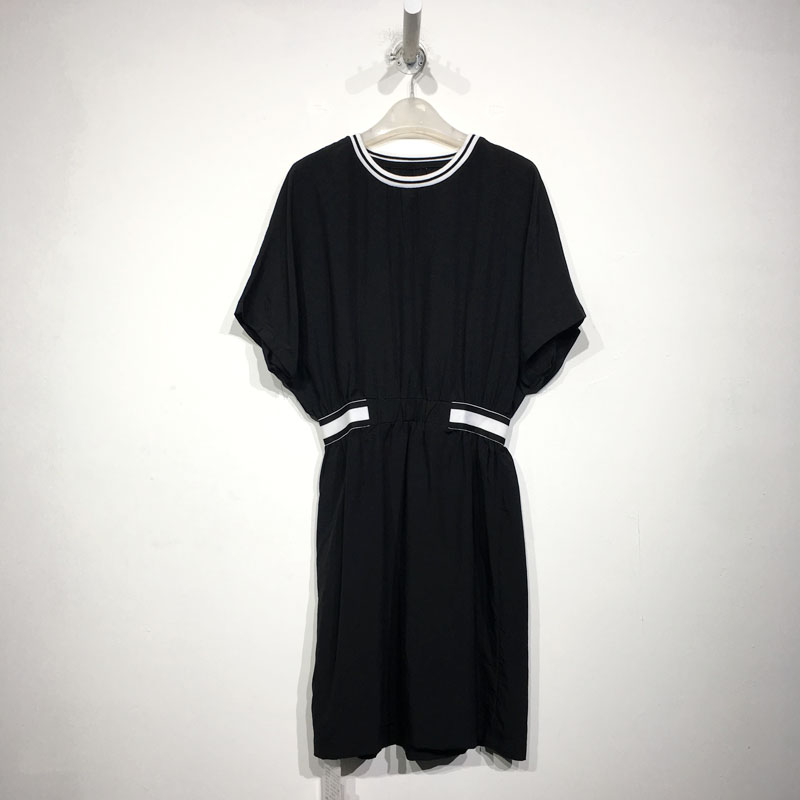 菲系列*专柜 D72003 时尚连衣裙品牌女装折扣