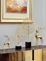 Легкая роскошь и мягкая мебель с медными оленями украшения гвозди