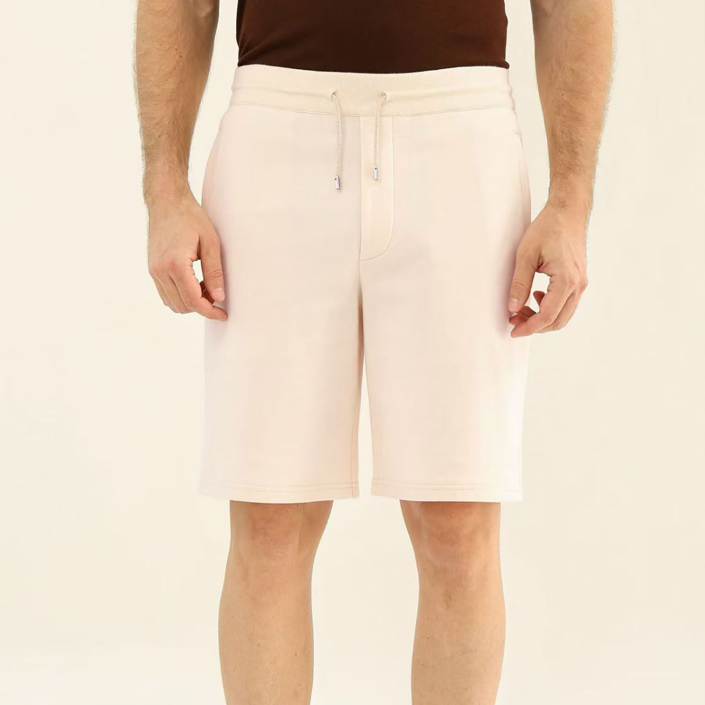 运动休闲潮流日常舒适极简主义男士休闲短裤抽绳松紧腰宽松五分裤,男装,短裤,淘宝优惠券,粉丝福利购,淘宝优惠卷