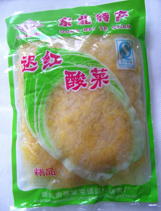 东北酸菜 大骨头炖酸菜 酸白菜 500克