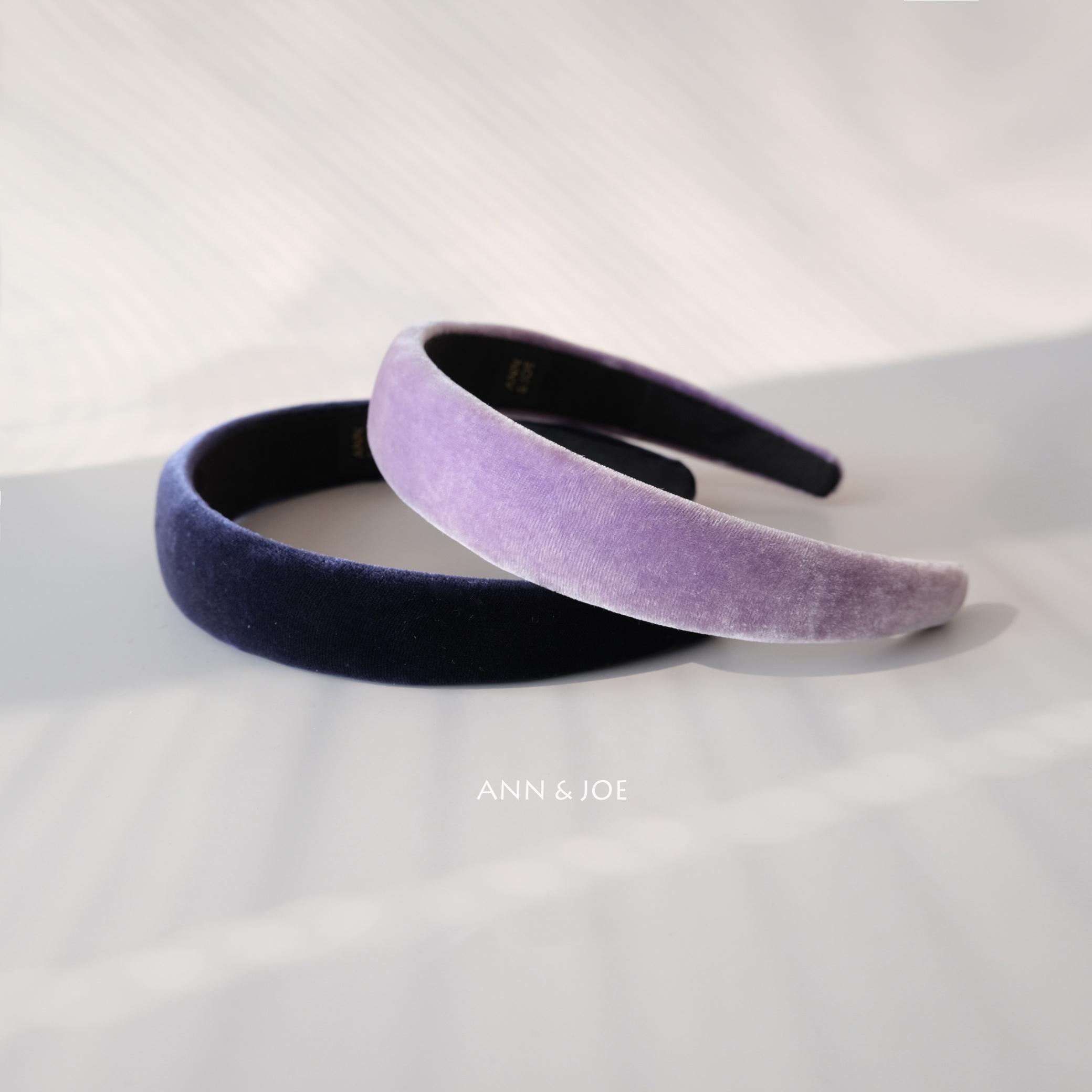 百搭压发高颅顶头箍真丝绒气质