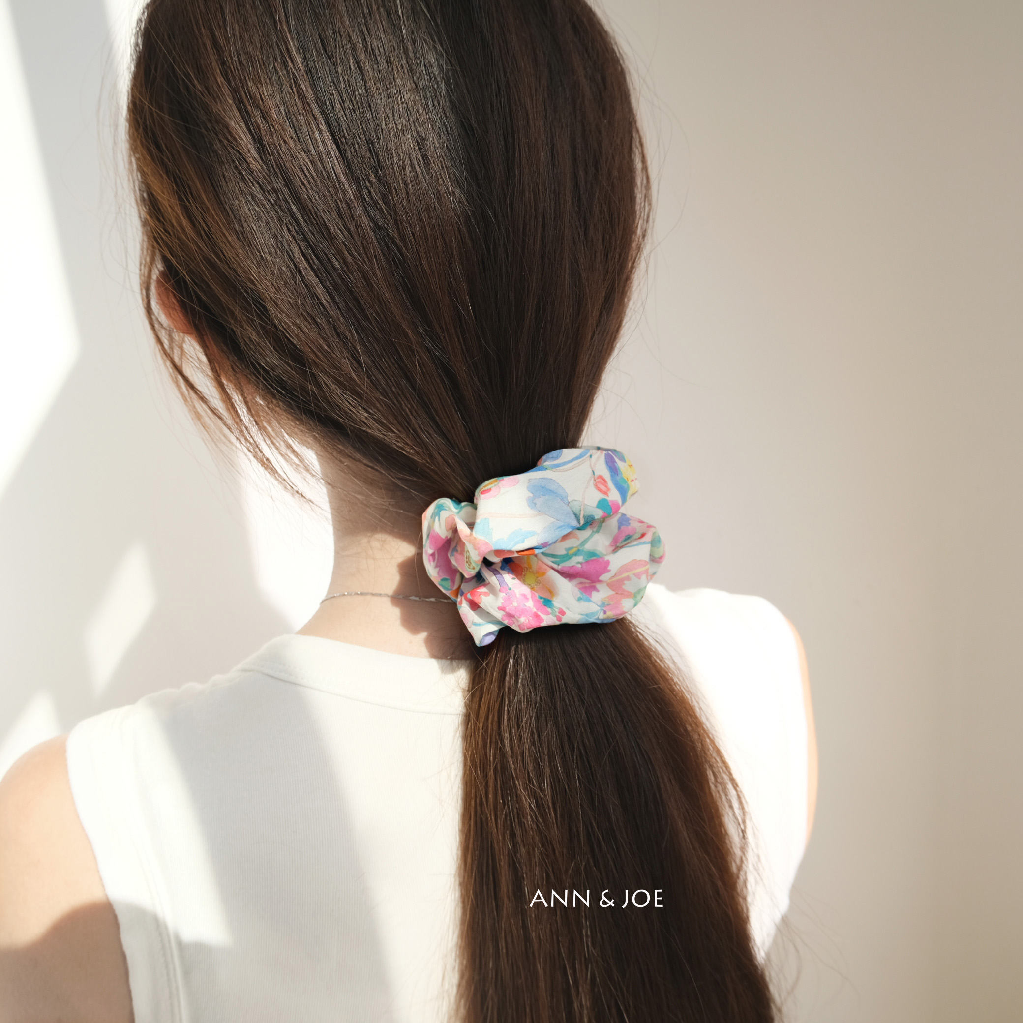 英国liberty手绘水彩风清新发圈