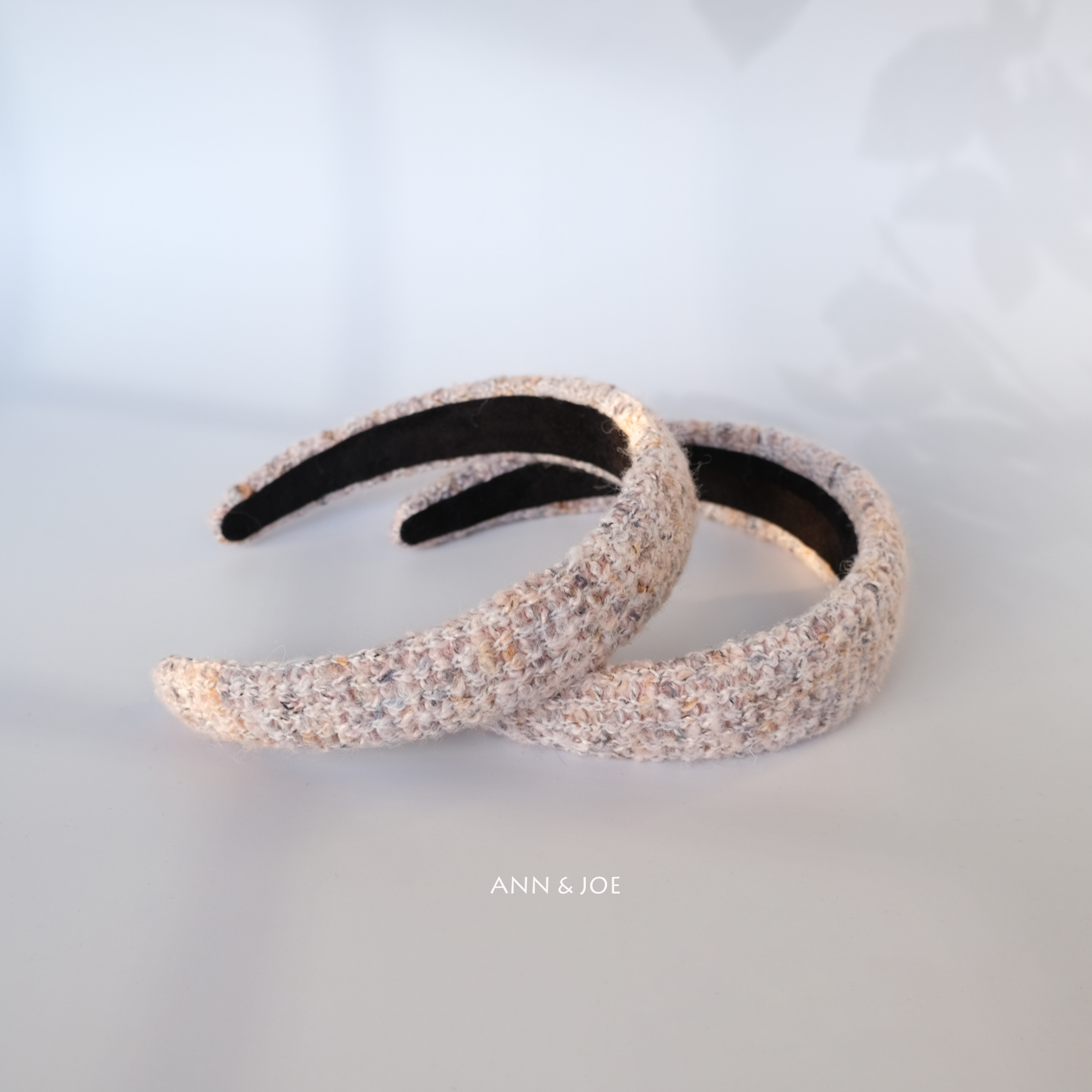 简约气质高颅顶羊毛发箍