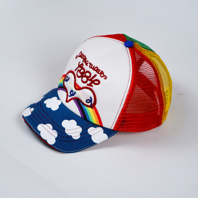 儿童网面透气遮阳鸭舌帽