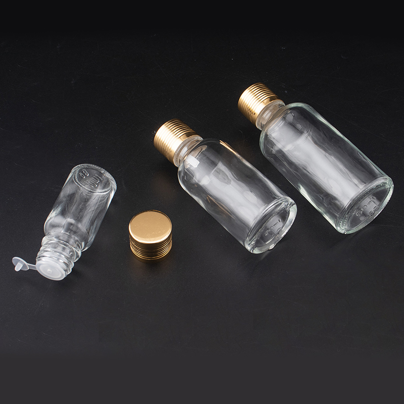 20ml透明精油瓶金属盖瓶分装瓶