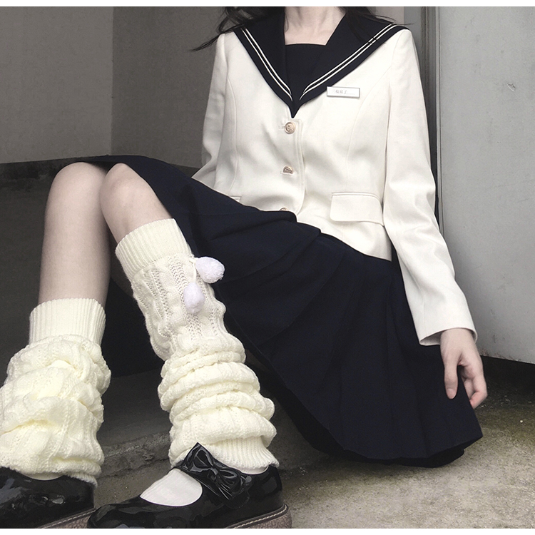 替换领长袖水手服中牌JK制服西服