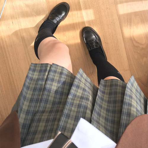 格裙中牌制服馆校供百褶裙JK制服