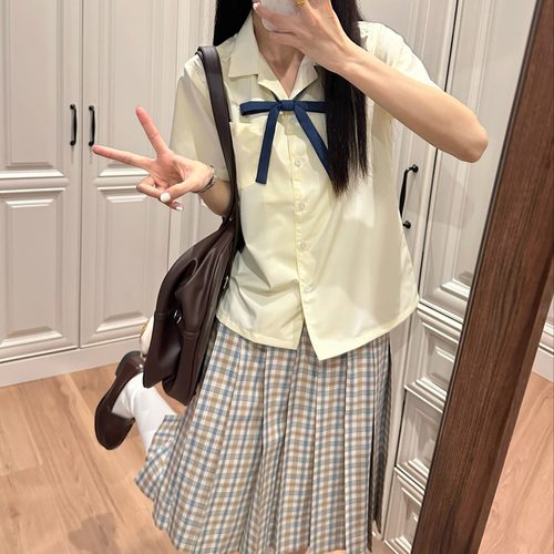 中牌制服馆 (威化曲奇)JK格裙原创校供JK制服百褶裙TR百搭百褶裙