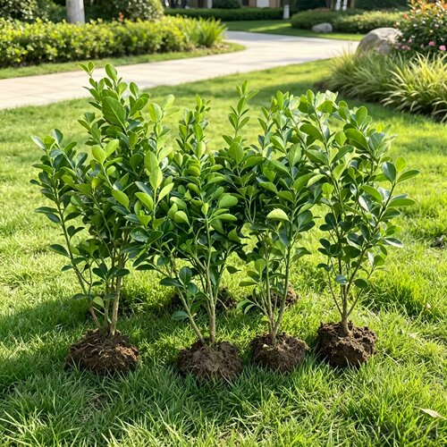 大叶黄杨冬青耐寒耐旱四季常青不落叶庭院植物绿植绿篱工程绿化苗
