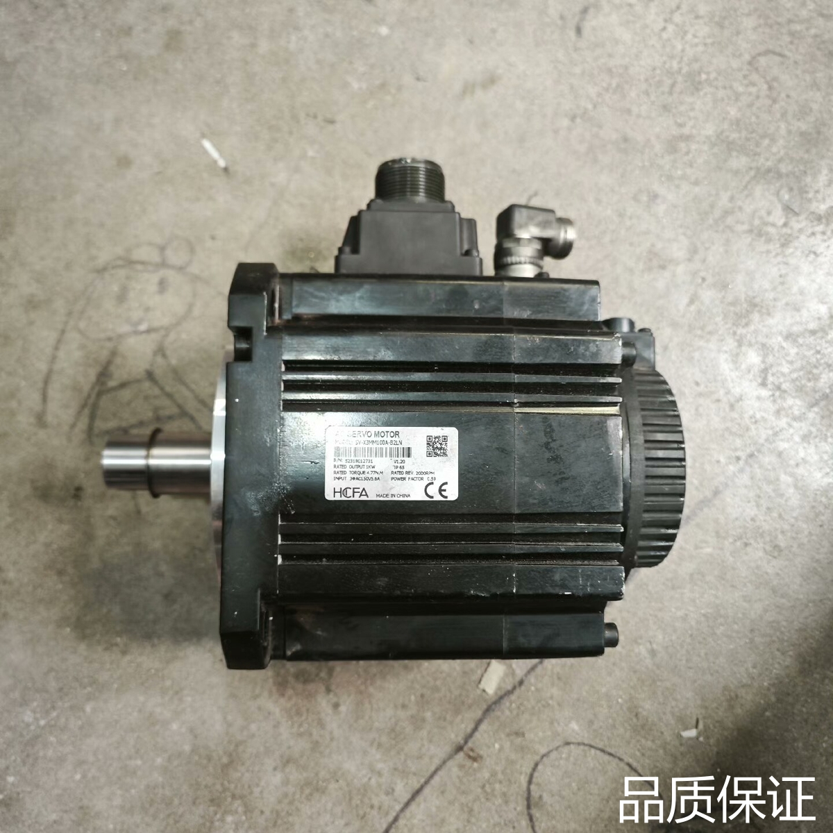 询价禾川伺服电机 SV-X3MM100A-N2LN,带刹车..