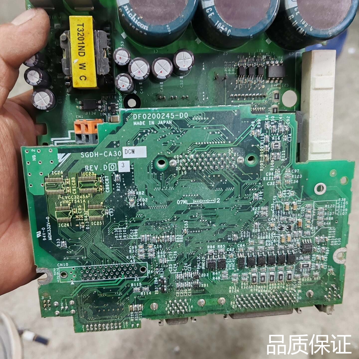询价外壳坏了，安川伺服驱动器SGDH-CA30DCM主板板，带模..