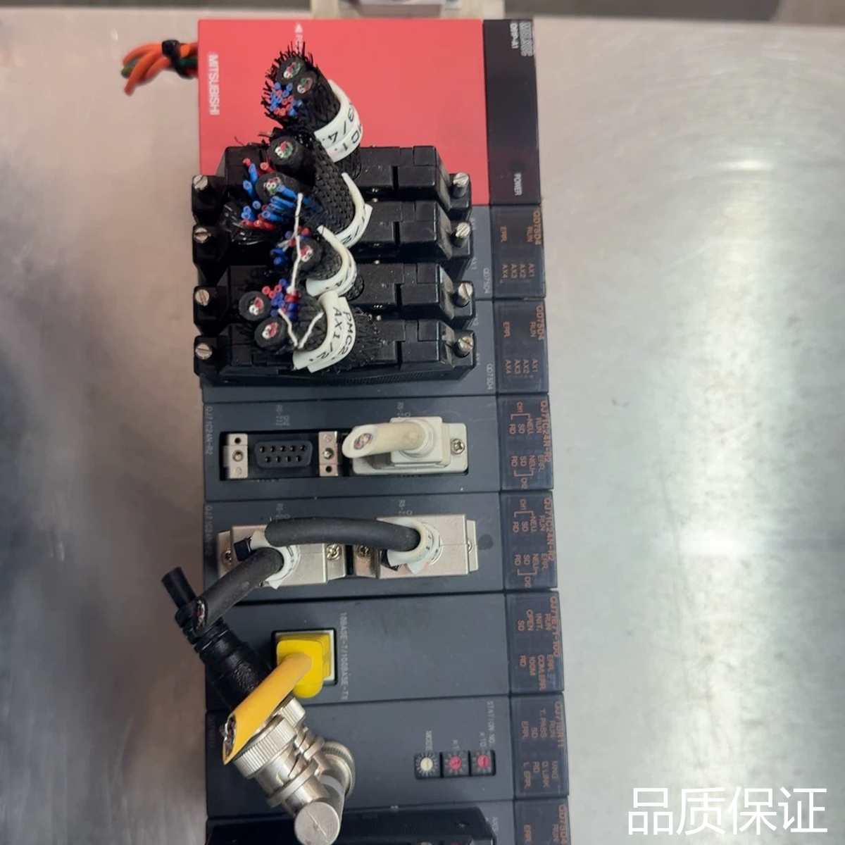 适配三菱PLC模块一套，型号Q00JCPU、QD75M2、QJ7议价