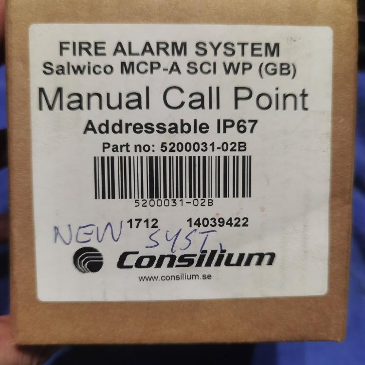 二手Consilium康士廉手报MCP-ASCIWP,IP67,5200031-02B现货议价