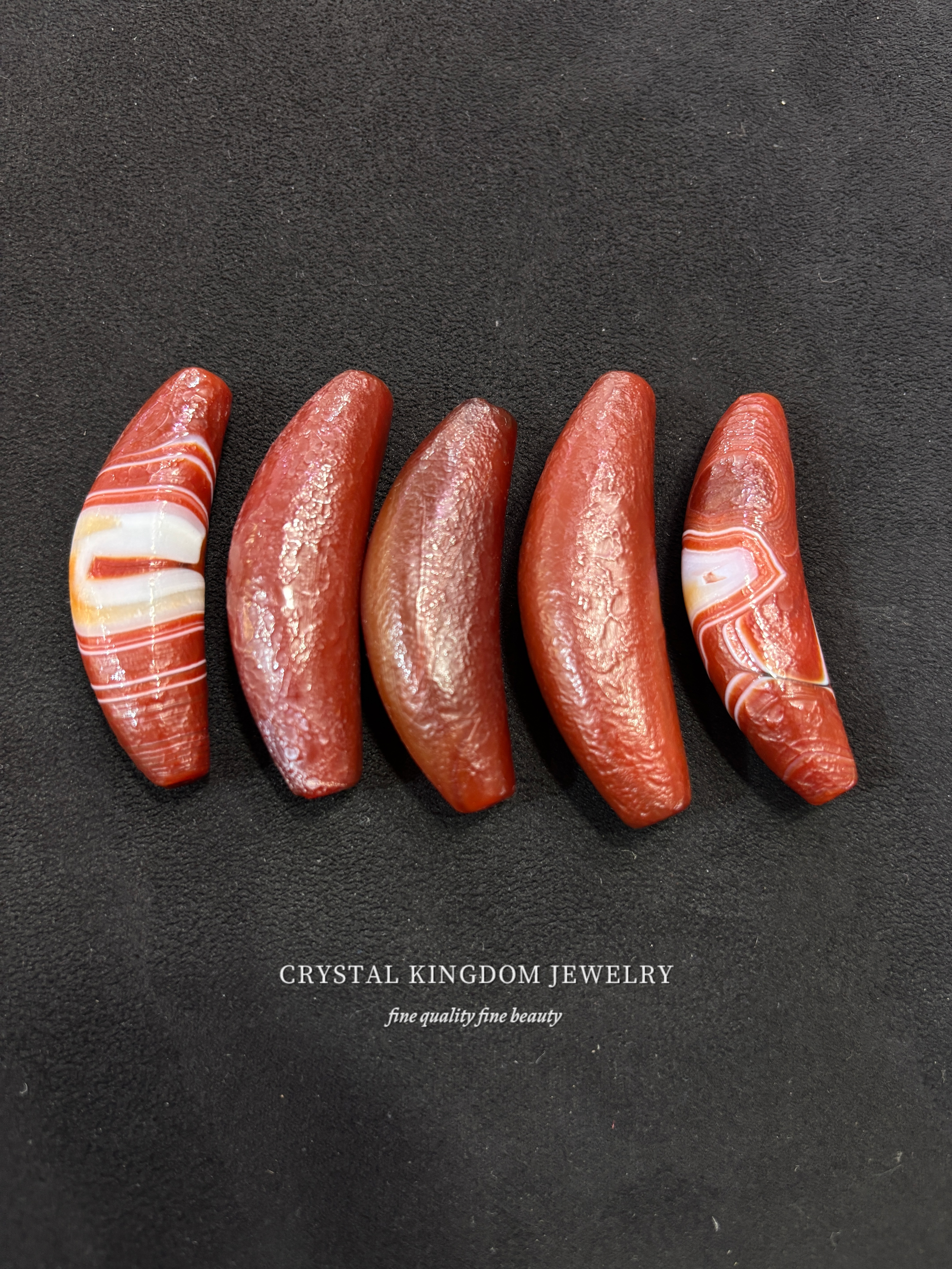 天然老玛瑙糖色战汉老玉环袈裟环高古玉圈古珠佛珠配饰diy配件