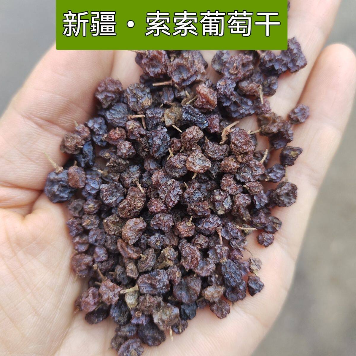 索索葡萄干新货梭梭小粒吐鲁番野生自然风干