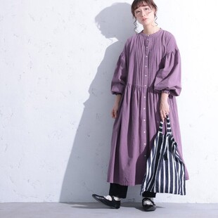 连衣裙 日本贵牌纯棉宽松精致泡泡袖 仅3件1.2万日元 2026春夏新款