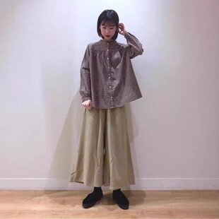显瘦百搭春夏2024日系贵牌软糯舒适森系宽松长袖女款衬衫外套棉布