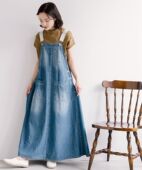 青春显瘦春夏新款 2025日本贵牌宽松背带连衣裙