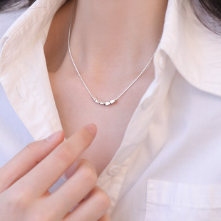 Z小姐999纯银转运珠项链女2026新款爆款简约小众轻奢气质锁骨链
