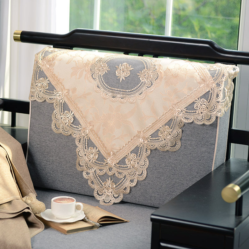 泰绣欧式全盖沙发巾现代简约蕾丝沙发盖布四季通用客厅沙发靠背巾