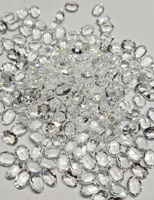 正品施家水晶透底4120大鸽子蛋白色美甲饰品堆钻diy指甲装饰