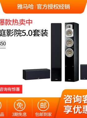 Yamaha/雅马哈 NS-350家庭影院音箱五件套高保真发烧hifi家用套装