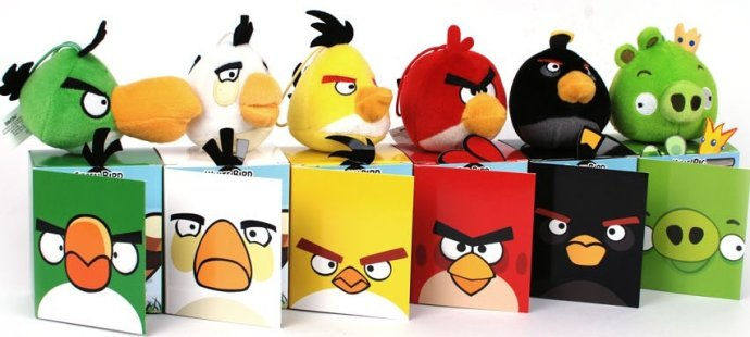 Peluche manga en peluche Angry Birds - Ref 2695504 Image 1
