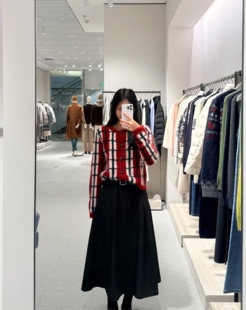 2025新款秋冬款名媛时尚百搭简单明了长袖针织开衫上衣女