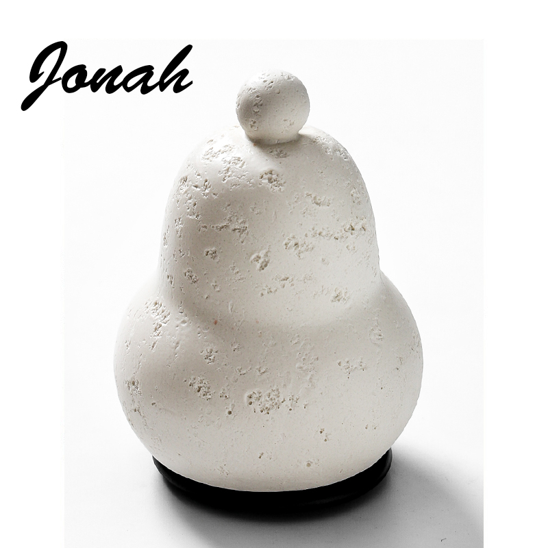 洞石纹侘寂风牙线盒家用高档