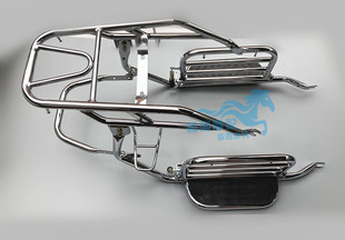 钱江摩托车配件金刚125-18A150-16\12/23 侧翻大货架翻板货架尾架